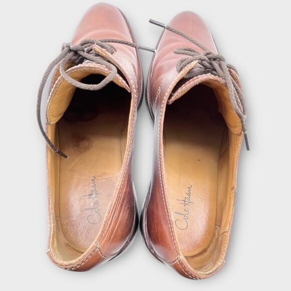 COLE HAAN Brown Leather Oxford Tie Shoes Men’s Size 13 Business Casual main image 5